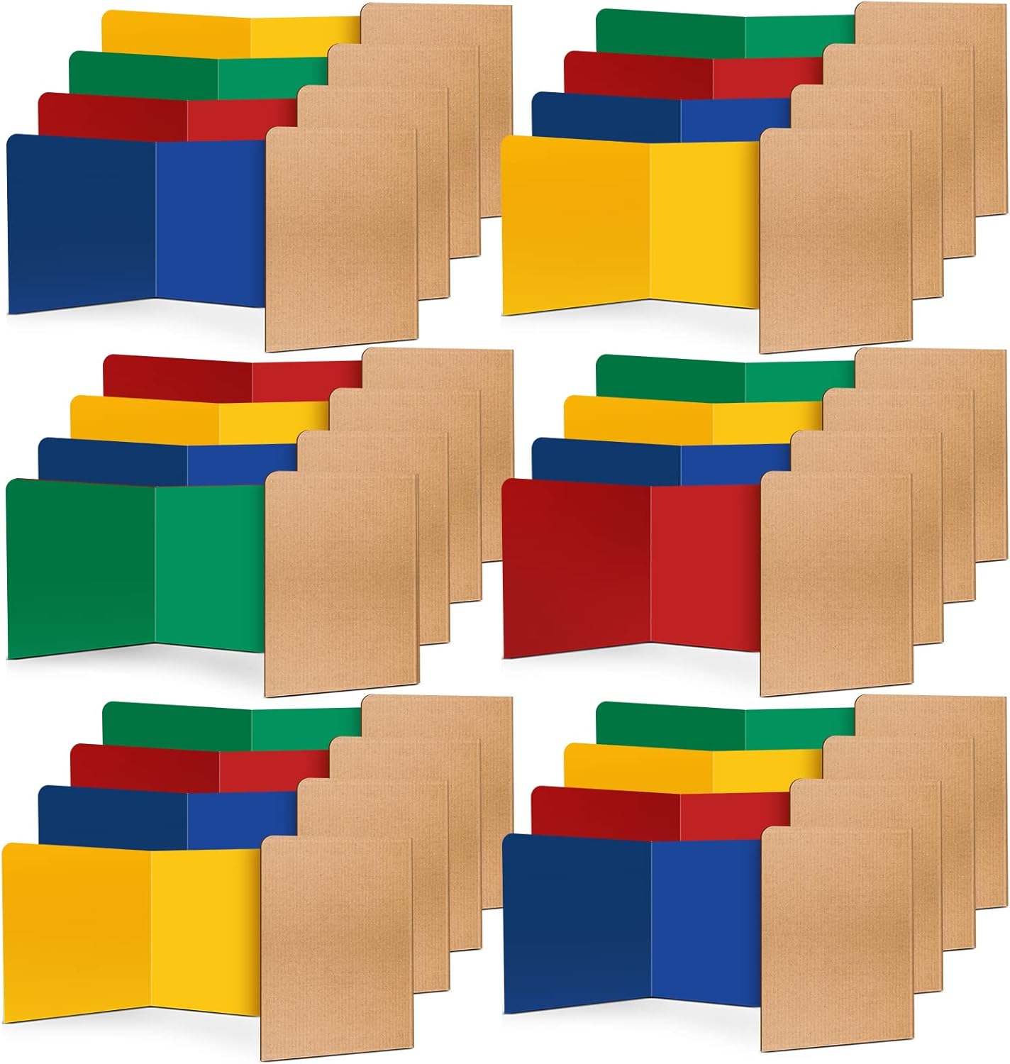 Desk Dividers for Students Privacy Boards Classroom Privacy Folders for Student