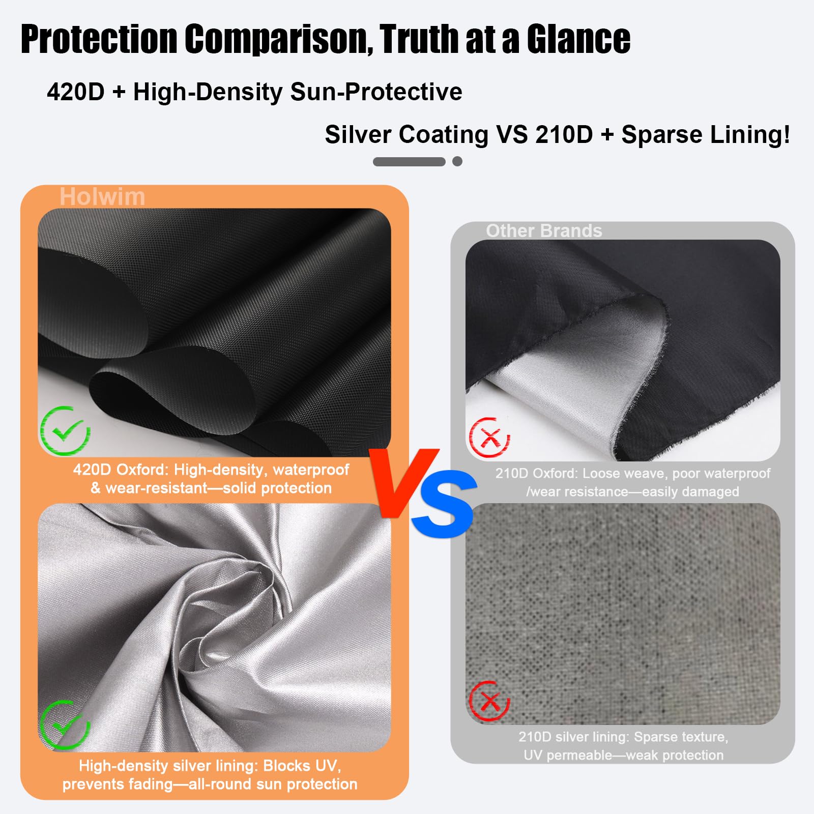 Copertura Tavolo Biliardino Impermeabile 420D Oxford Protezione UV Pieghevole per Esterno