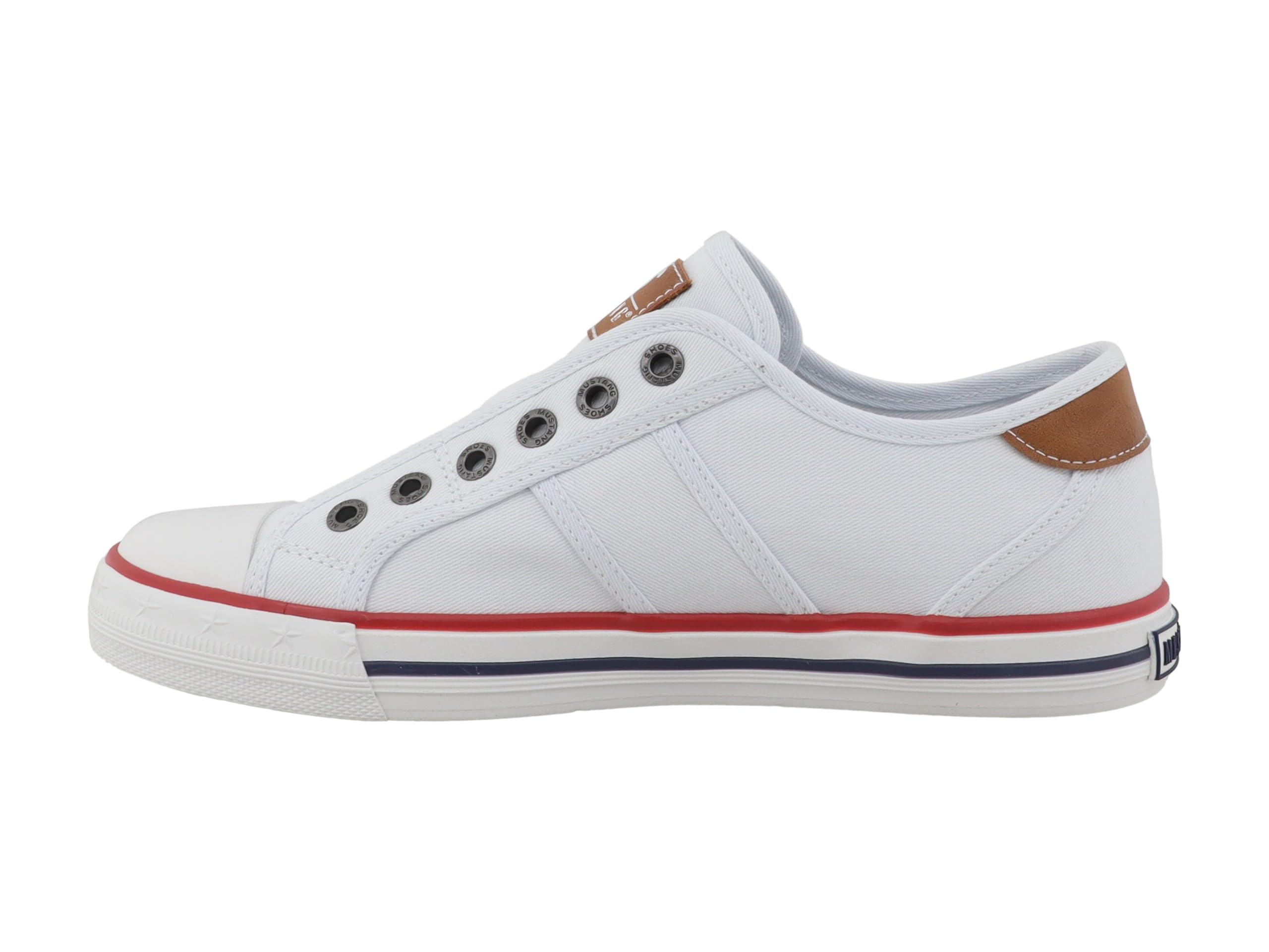 MUSTANG Damen Low-Top Sneaker, Frauen Halbschuhe