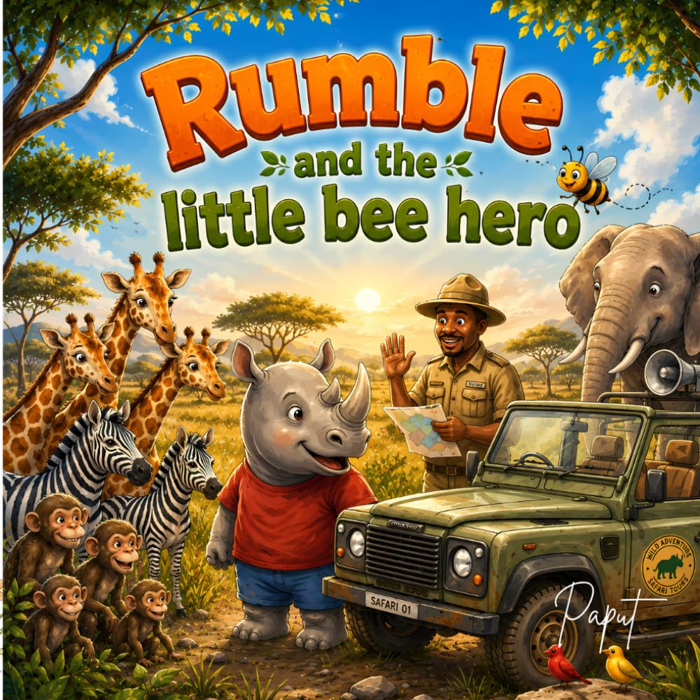 Rumble and the little bee hero: A heartwarming story about kindness, courage, and the power of friendship
