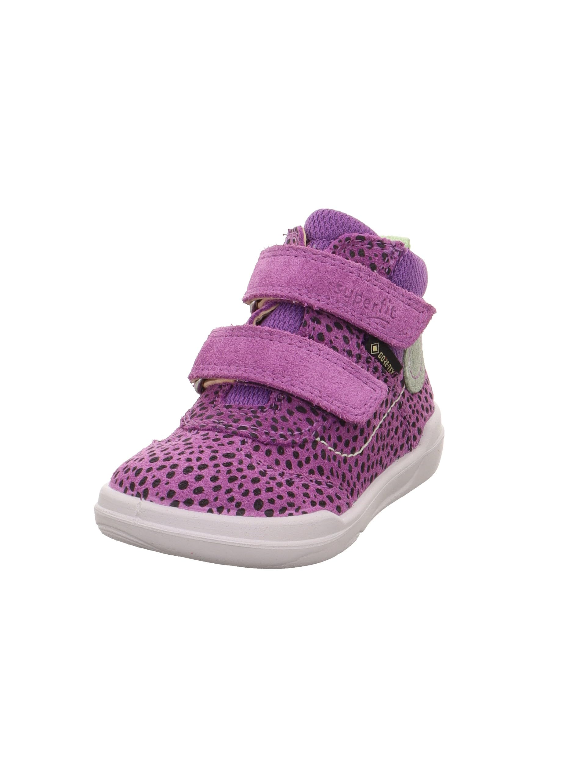 Superfit Girl's SUPERFREE Leicht gefütterte Gore-Tex Sneaker, LILA/HELLGRÜN 8500