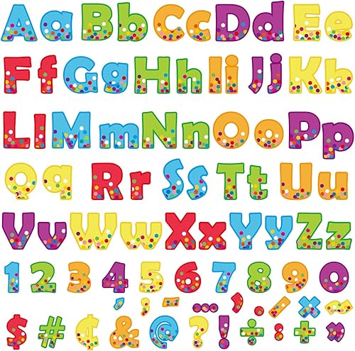 Miniatura 8 de Juego de 260 letras combinadas de agua de mar y océano, decoración colorida para el aula, letras del alfabeto, números, tablón de anuncios, acentos