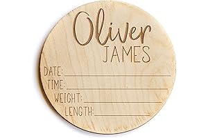 Newborn Announcement Sign for Hospital - Baby Birth Announcement Sign Girl for...