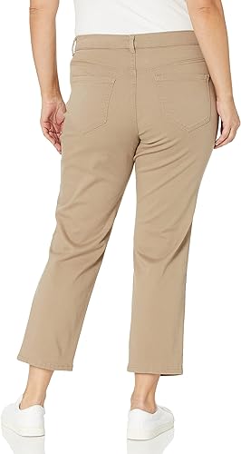 Miniatura 2 de GLORIA VANDERBILT Amanda - Jeans clásicos de calce estrecho y talle alto para mujer, Avellana, 16