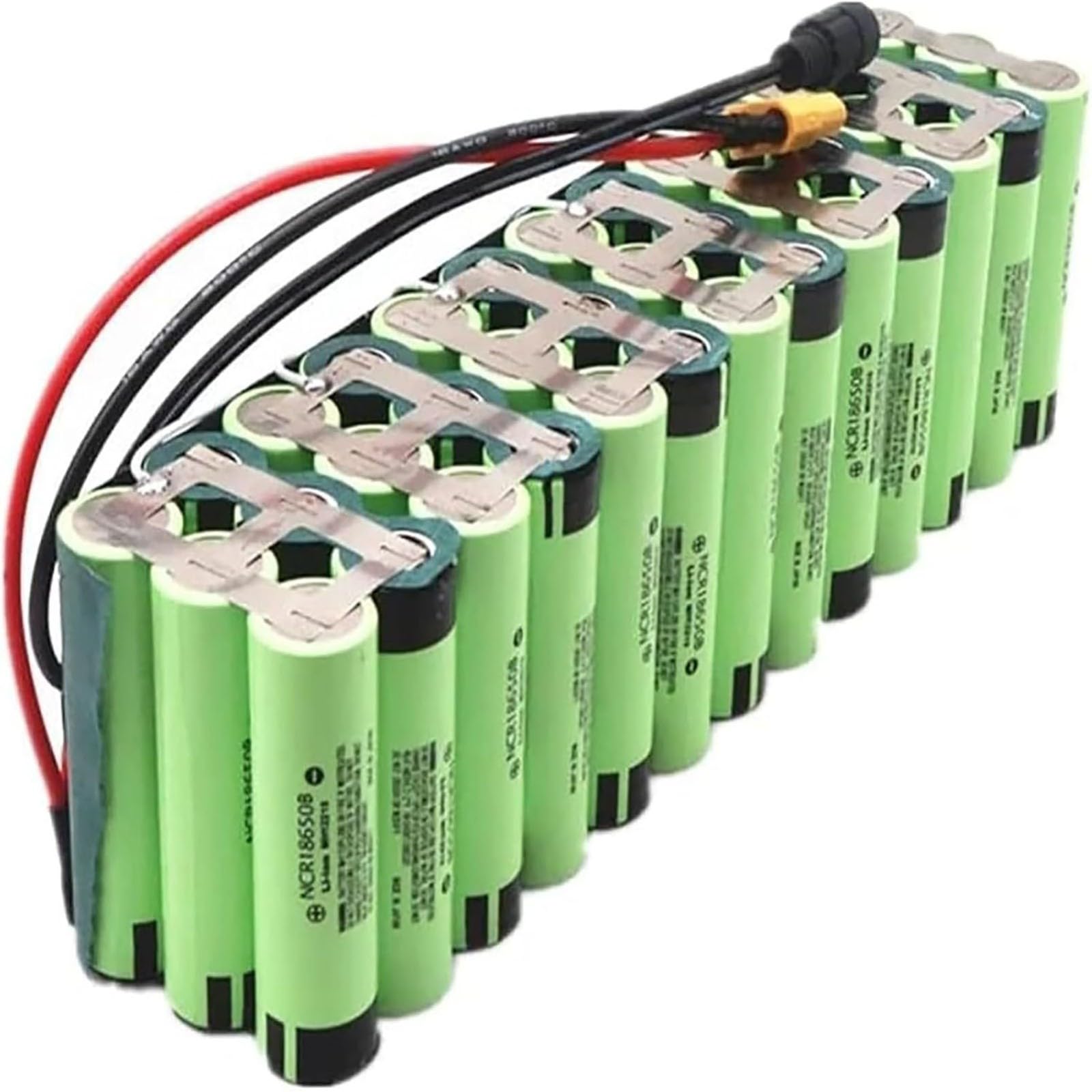 Batería De Bicicleta Eléctrica De 36 V Y 12 Ah,10S2P, Batería De Iones De Litio Con Protección BMS Integrada,Batería Para Patinete Eléctrico Y Bicicleta De Equilibrio Con Cargador 36V 12Ah,T