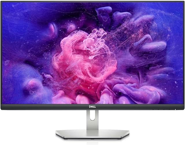 Dell S2721D 27 inch QHD (2560x1440) Monitor, 75Hz, IPS, 4ms, AMD FreeSync, Ultrathin Bezel, 99% sRGB, Built-in Speakers, DisplayPort, 2x HDMI, 3 Year Warranty