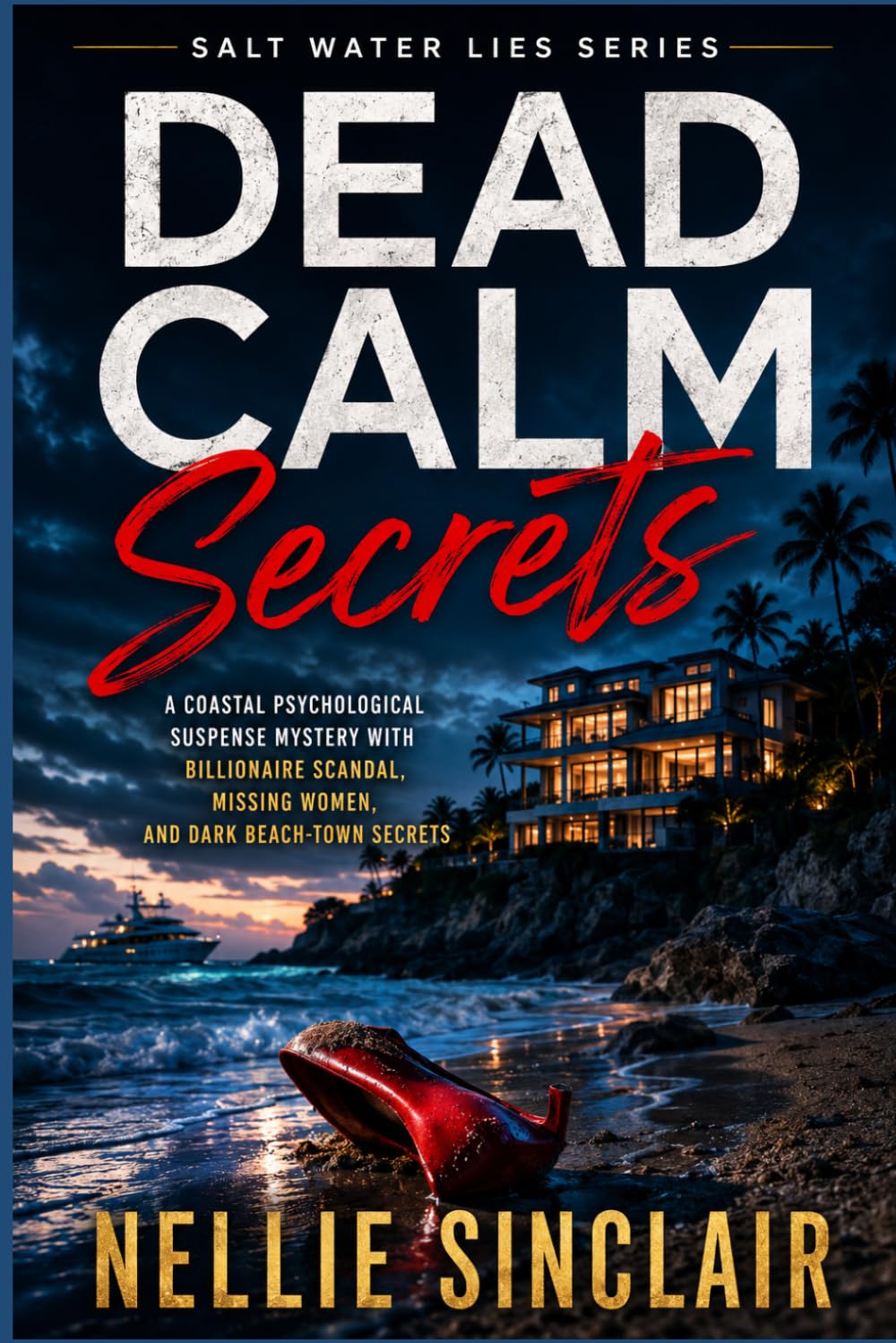 Dead Calm Secrets: A Coastal Psychological Suspense Mystery with Billionaire Scandal, Missing Women, and Dark Beach-Town Secrets (Saltwater Lies Mystery Series)