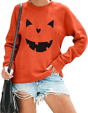 jack o lantern sweatshirt