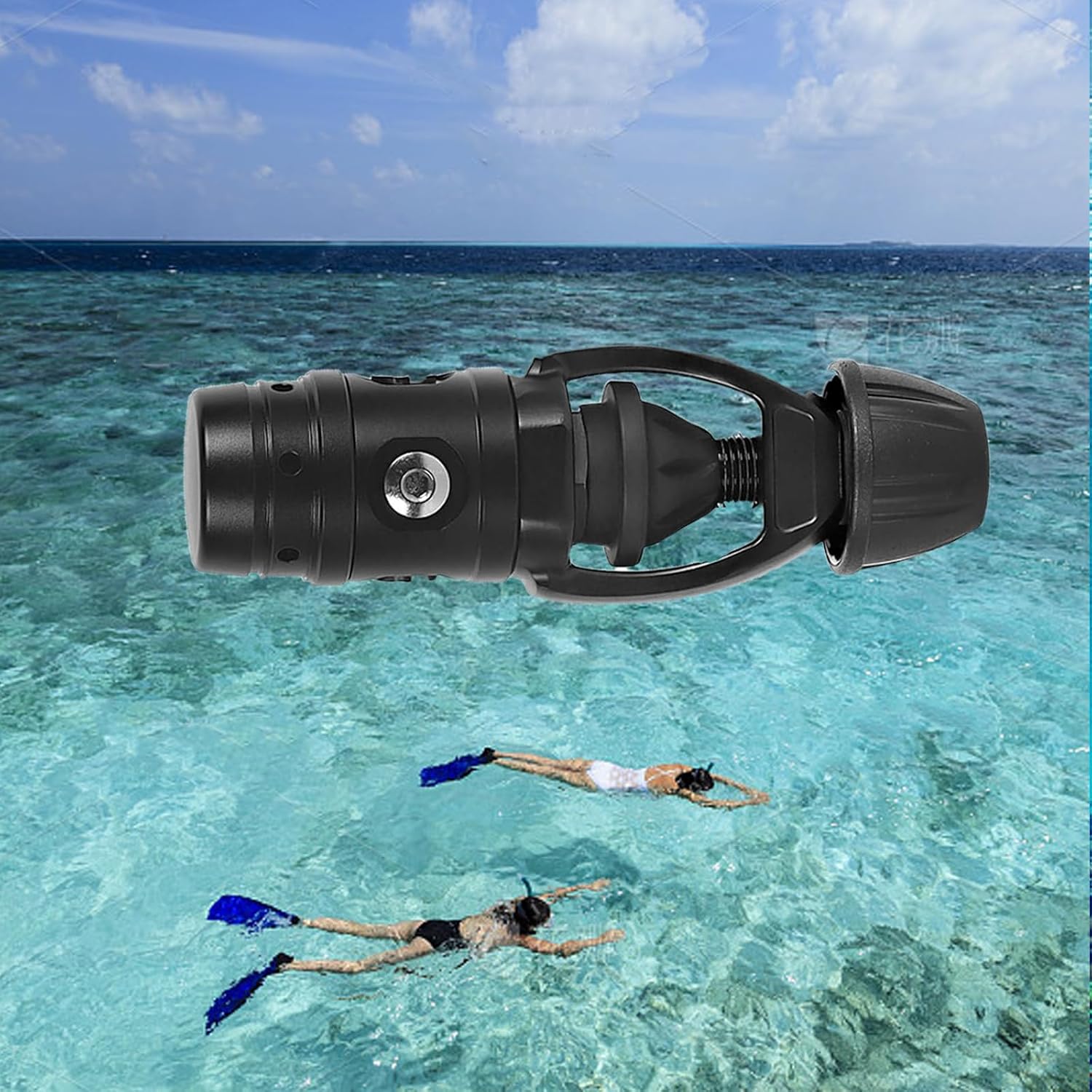 First Stage Scuba Diving Regulator, First Stage Dive Regulator, Reduce Resistance Yoke 1st Stage Underwater Diving Regulator, for Diving Gear,Aluminium Alloy