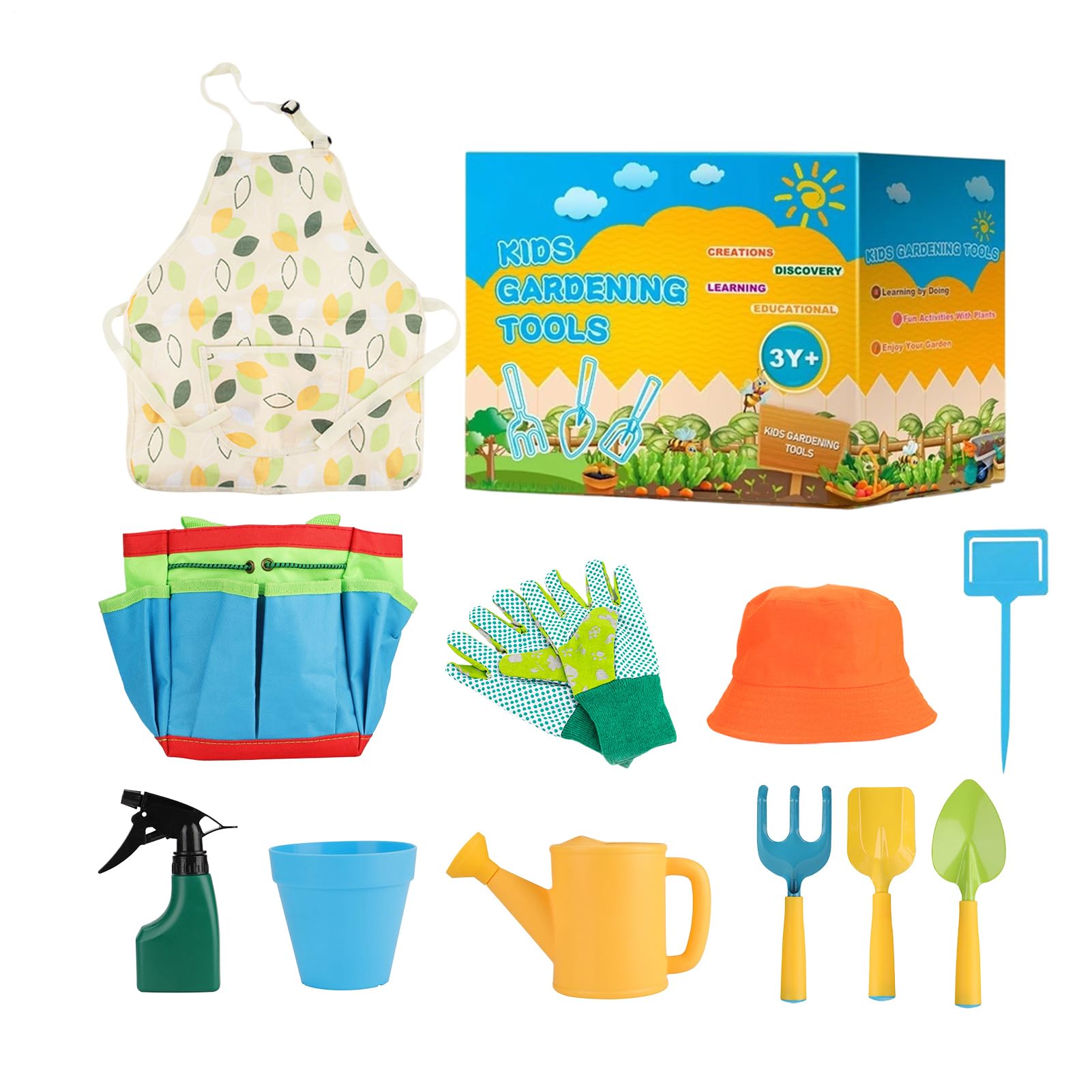 Outils de Jardinage pour Arrosoir et Râteau