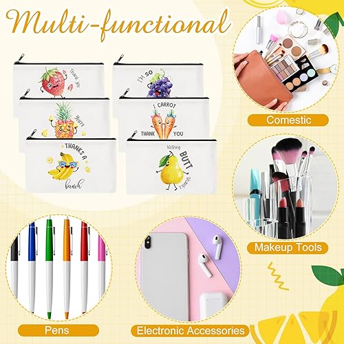 Miniatura 6 de Reginary 20 bolsas de cosméticos para mujer, espaciosas bolsas de maquillaje con cremallera, bolsa de aseo de viaje, organizador de accesorios, 7 x