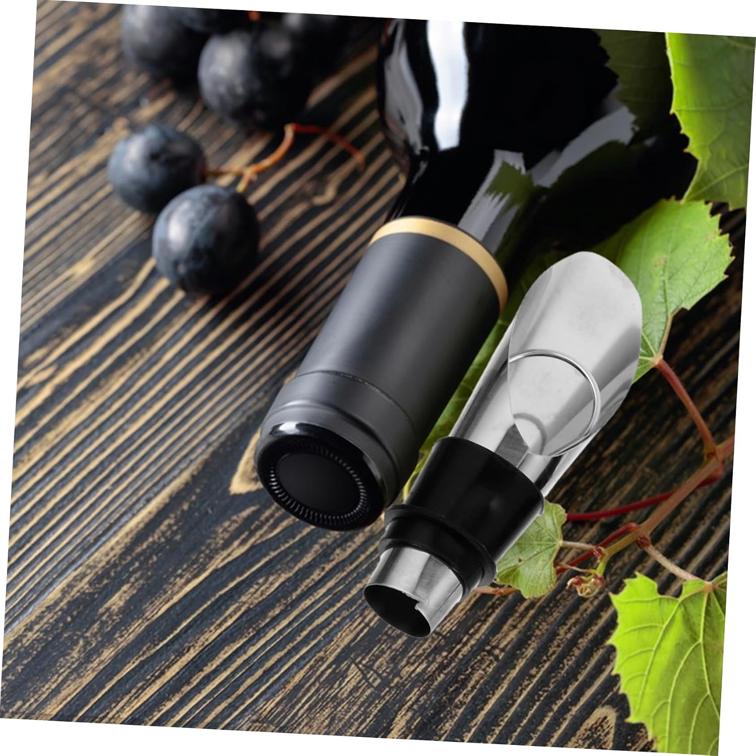 Stainless Steel Wine Opener Set Corkscrew Pourer Can Opener Box for Parties