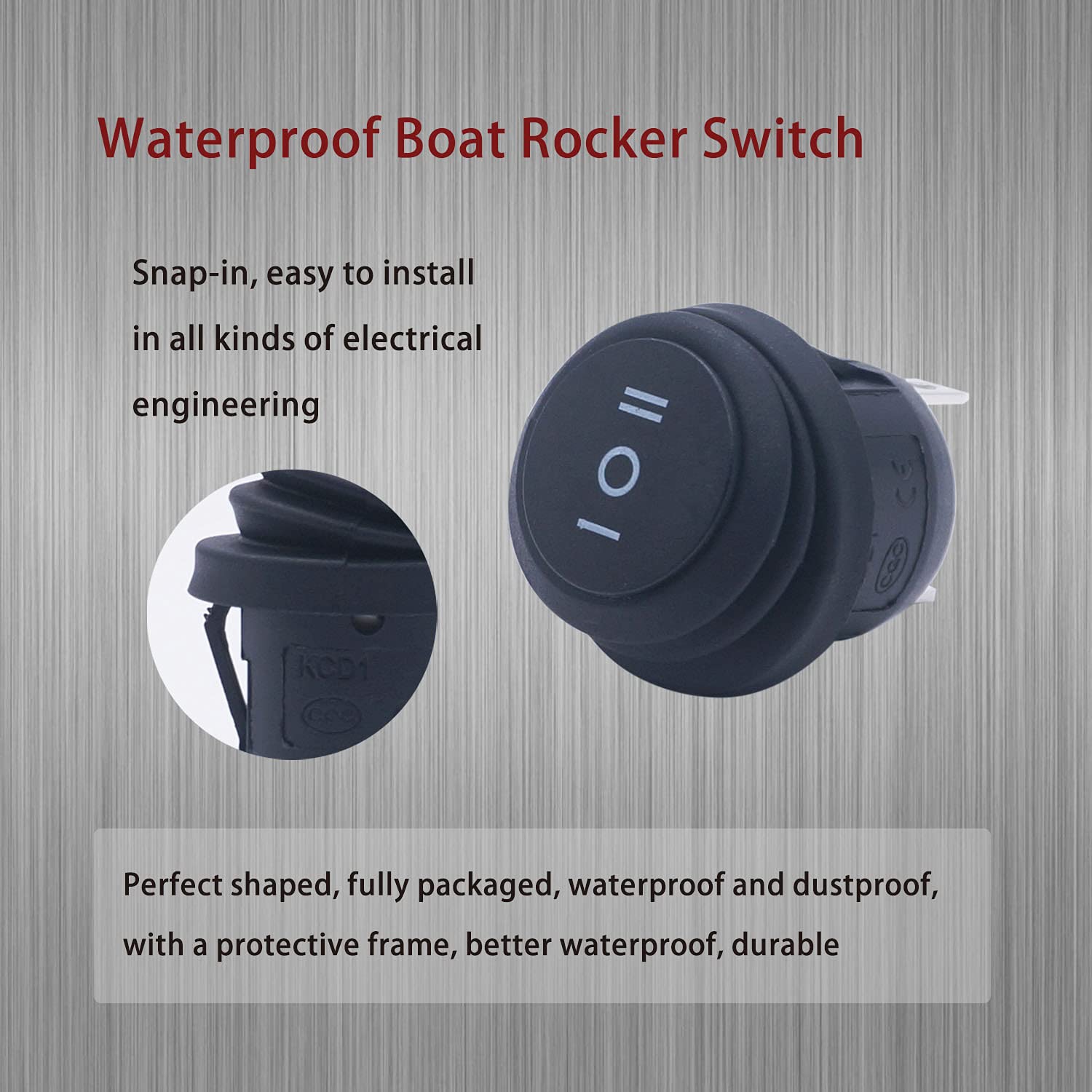 Leva 'Interruttore A Dondolo, Interruttore Di Dondolo Stabile - Foto 5