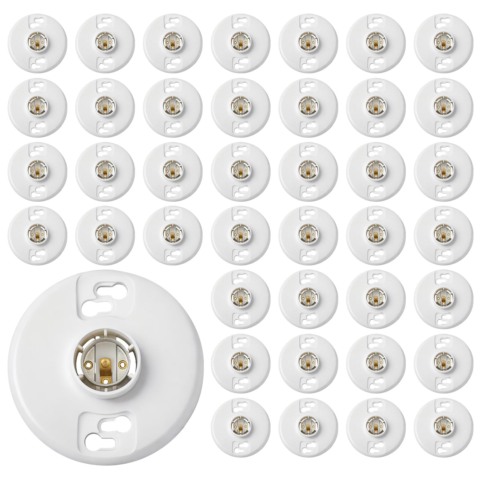 E26 Light Sockets - 8 Pack Replacement -13
