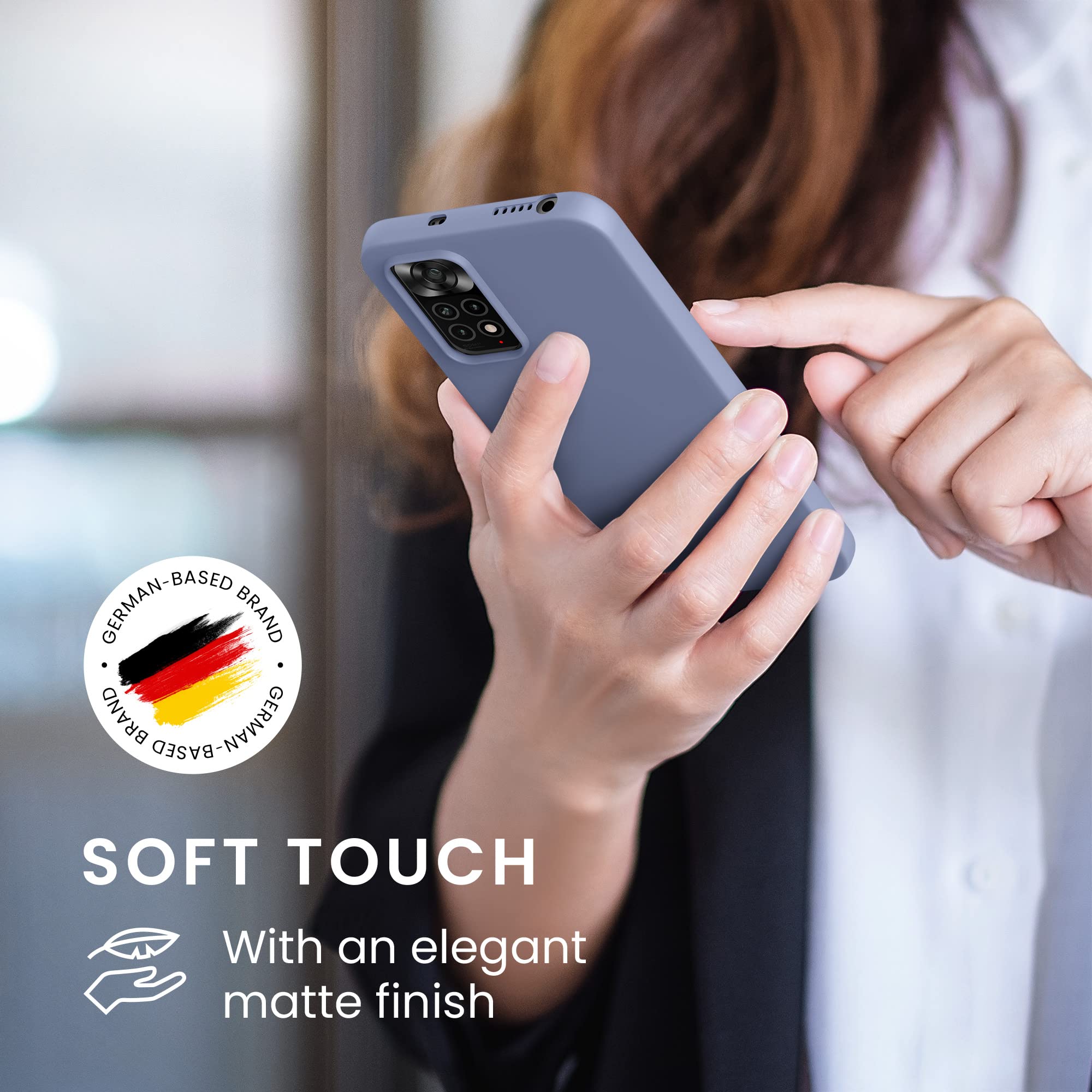 FTRONGRT Cover per Xiaomi Redmi Note 11 4G,Flip Custodia