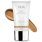 PR MINERALS 4-in-1 Tinted Moisturizer with SPF 20 - Hydrating Skin Tint Face Moisturizer, Primer & Foundation with Shea Butter, Aloe Vera & Vitamin B3 - Vegan Friendly, Paraben Free (Almond)