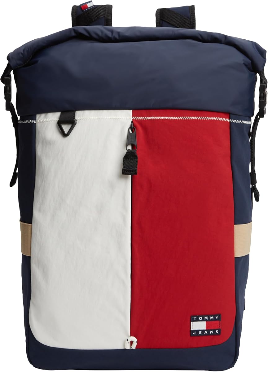 Tommy Jeans Mochila expandible Archive para hombre, CORPORATE Talla única