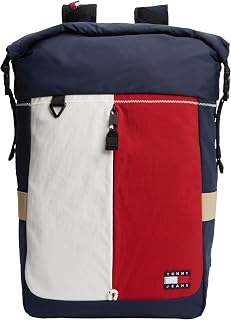 Tommy Jeans Mens Archive Expandable Backpack,CORPORATE One Size