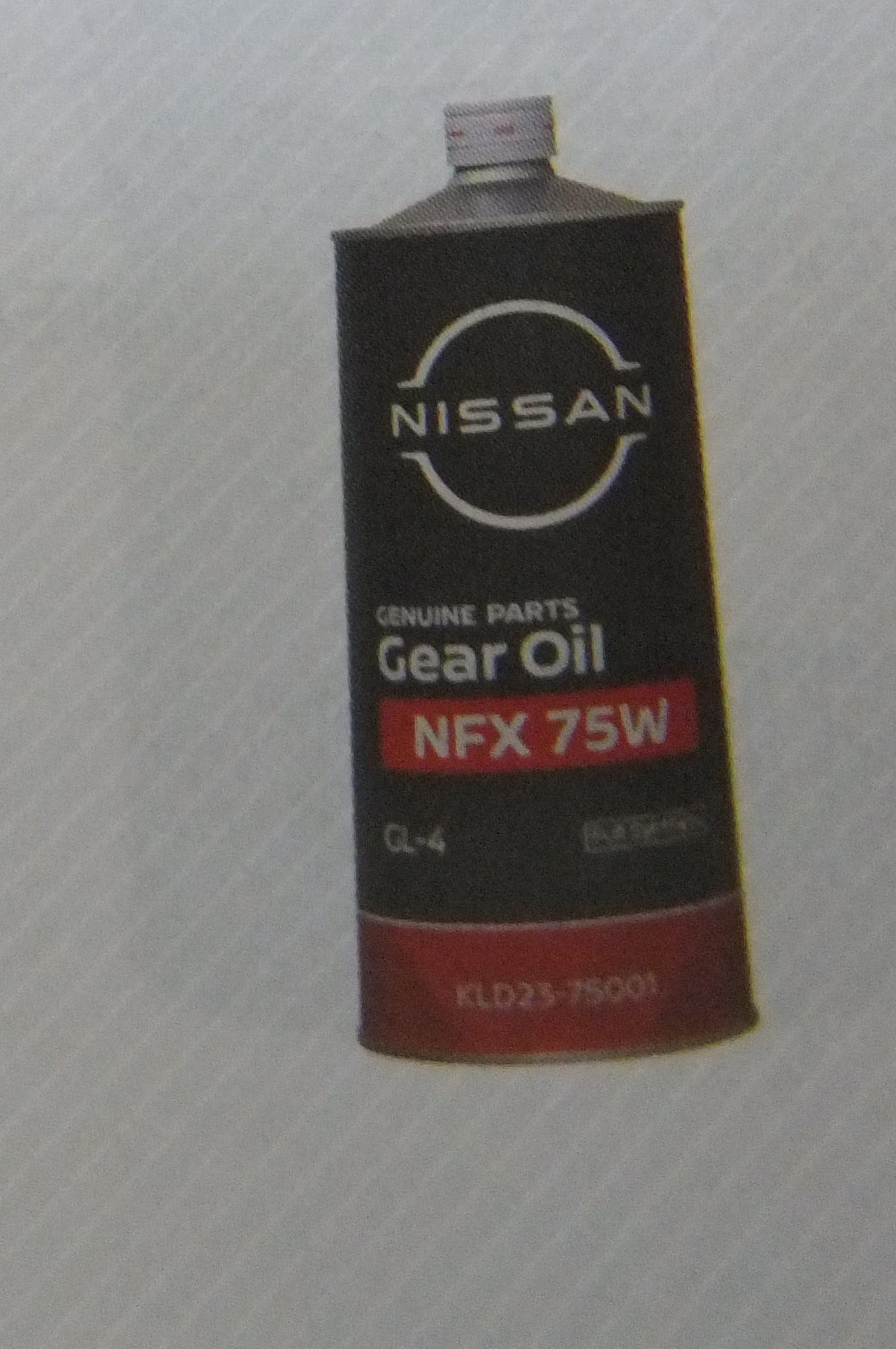 Amazon.co.jp: ニッサン用 ギヤオイル NFX 1L KLD23-75001 アリア専用