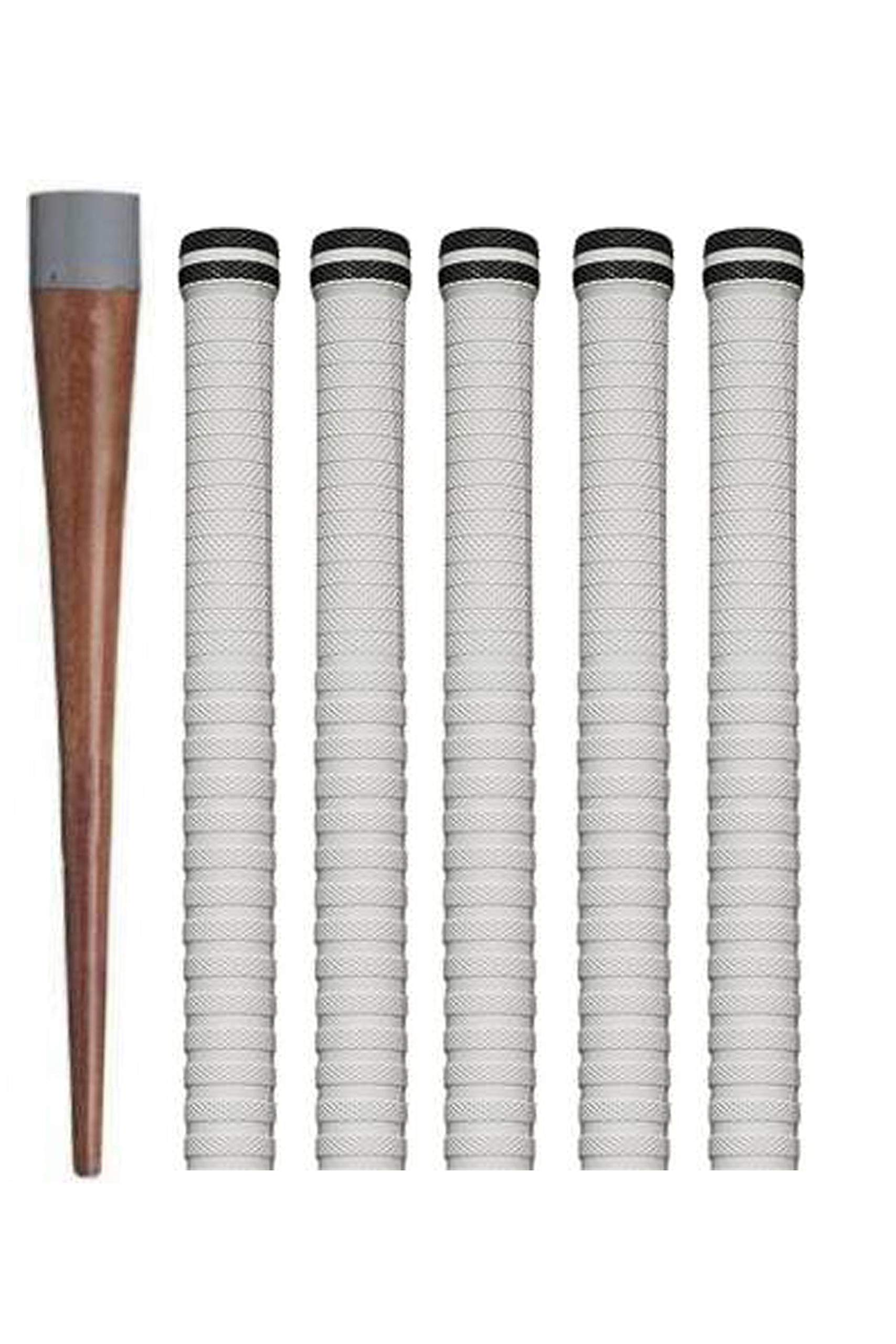 Y2M Set of 5 Cricket Bat White grip (XR) + 1 wooden cone (gripper) (B08ZQ8FH5W) Amazon Price History, Amazon Price Tracker