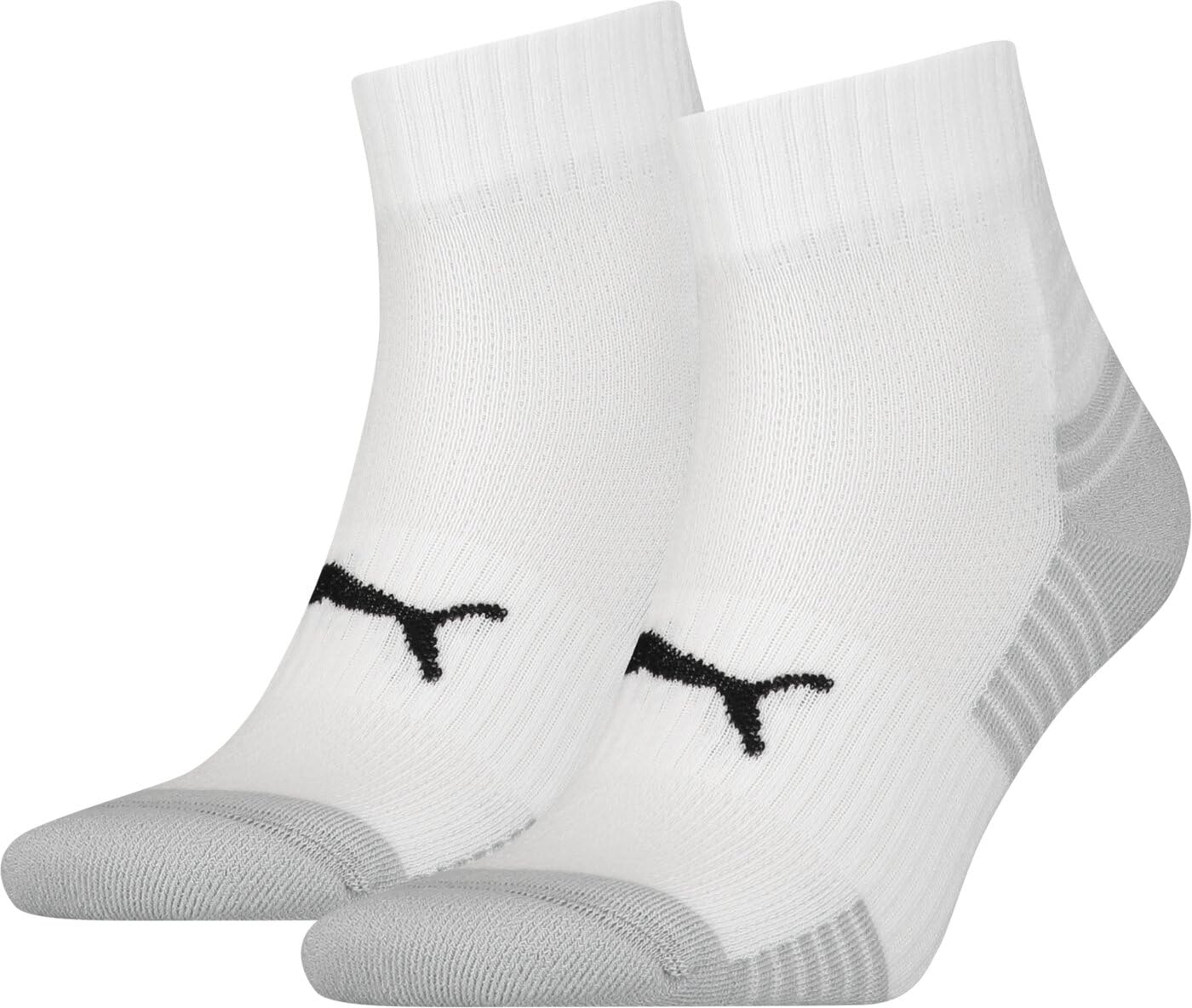 Puma Quarter, White, 39/42 (Pack of 2)