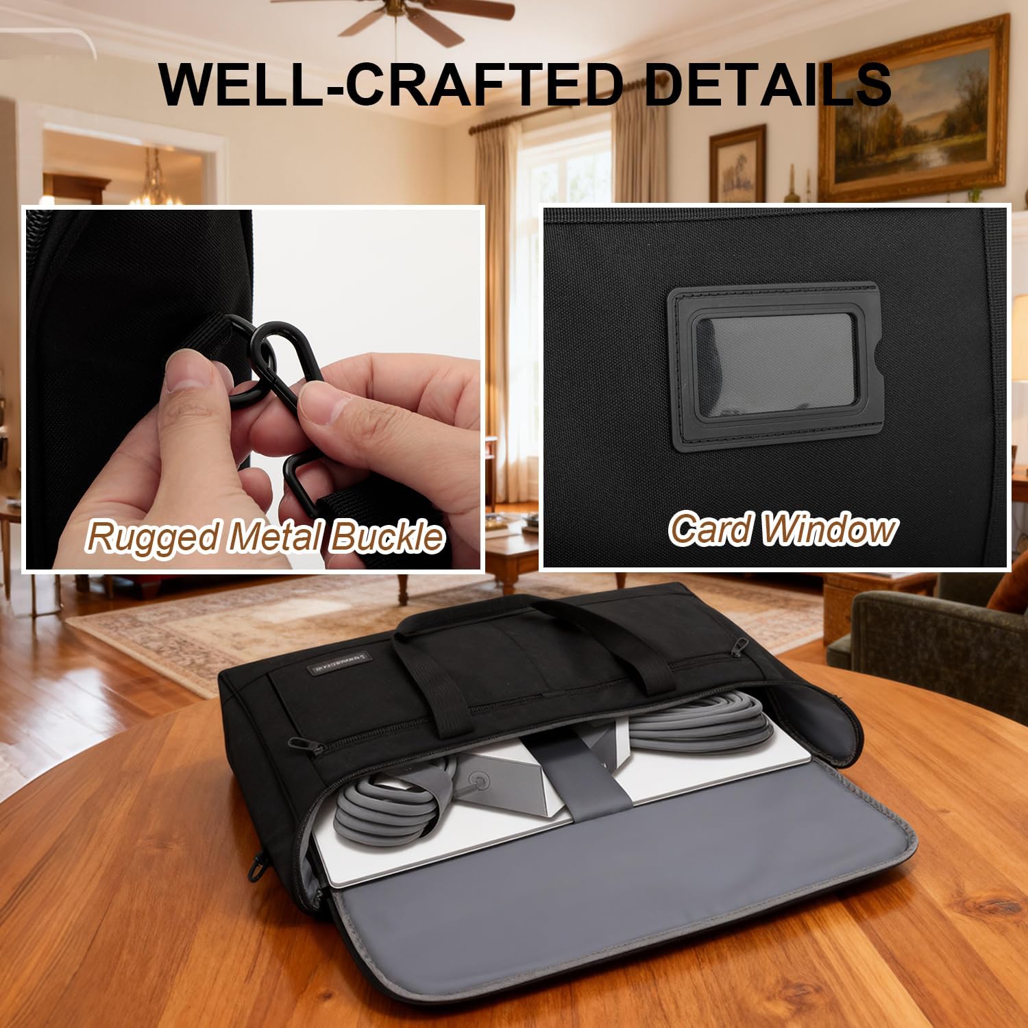 Starlink Gen 3 Carrying Case, Water Resistant Travel Bag with Large Pocket & Thick Padding for Satellite Dish Accessories, Portable Organizer for Camping, Outdoor, RV