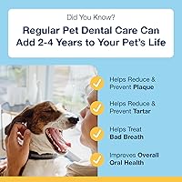 Vista 4 de ProDen PlaqueOff Sistema de Cuidado Dental Huesos para Perros - Vegetal 17 oz