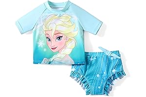 Princess Toddler Girls 2-Piece Tankini Bathing Suits for Sun-Soaked Summer Days