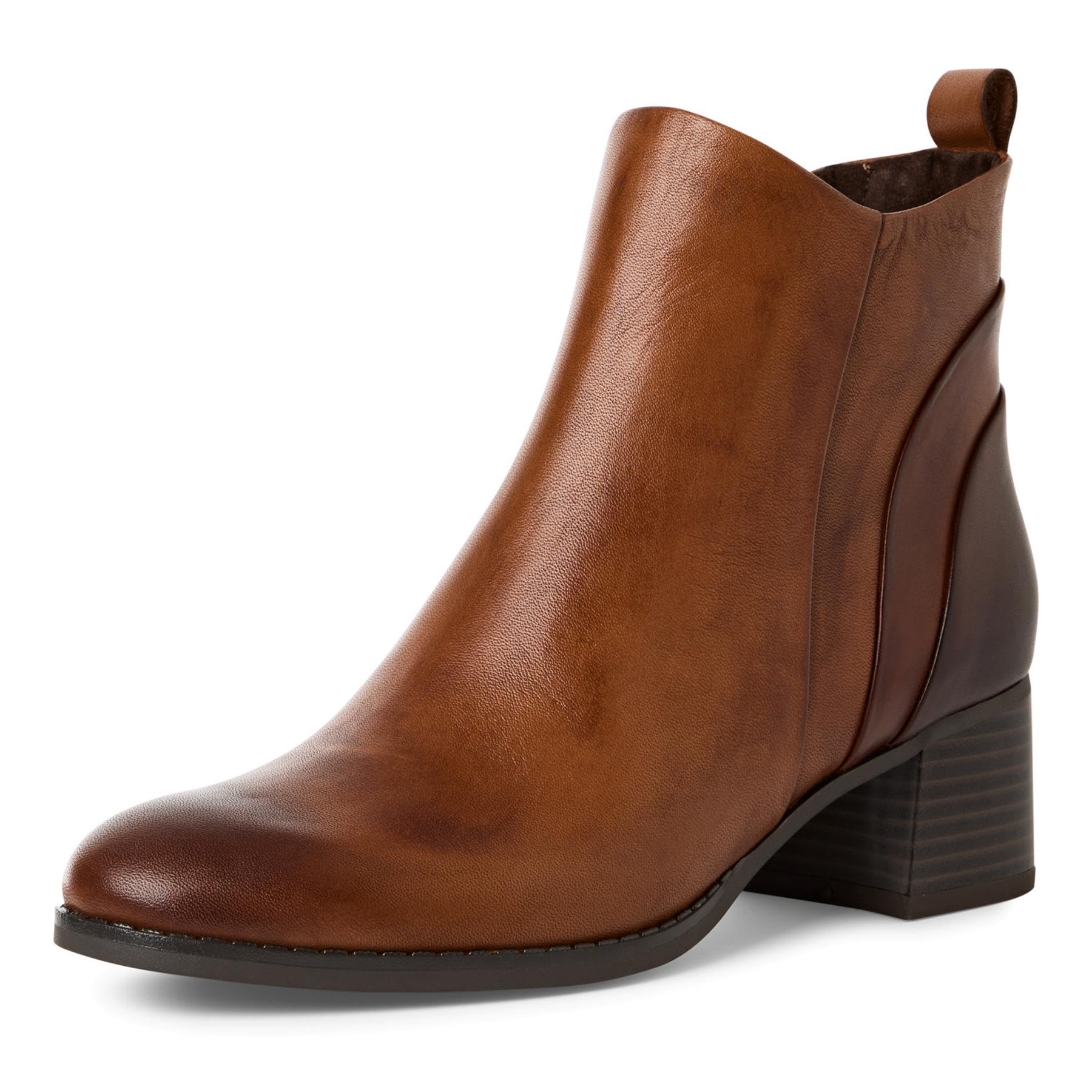 MARCO TOZZI Women's Mode-Stiefel 2-25348-43 Fashion Boot, Cognac Comb, 6 UK