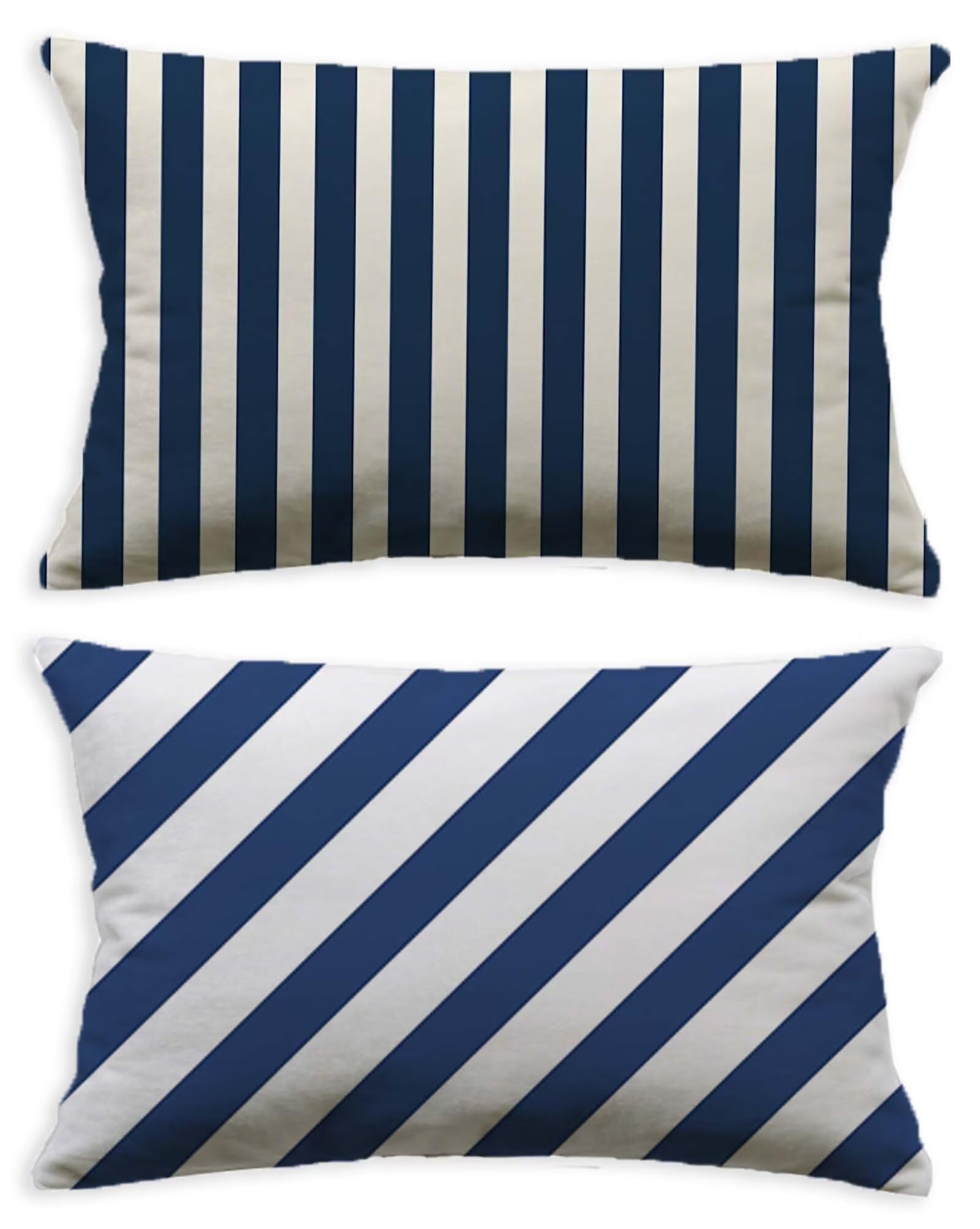 Coussin bleu marine 40x80 cm pour sublimer le canapé du salon moderne