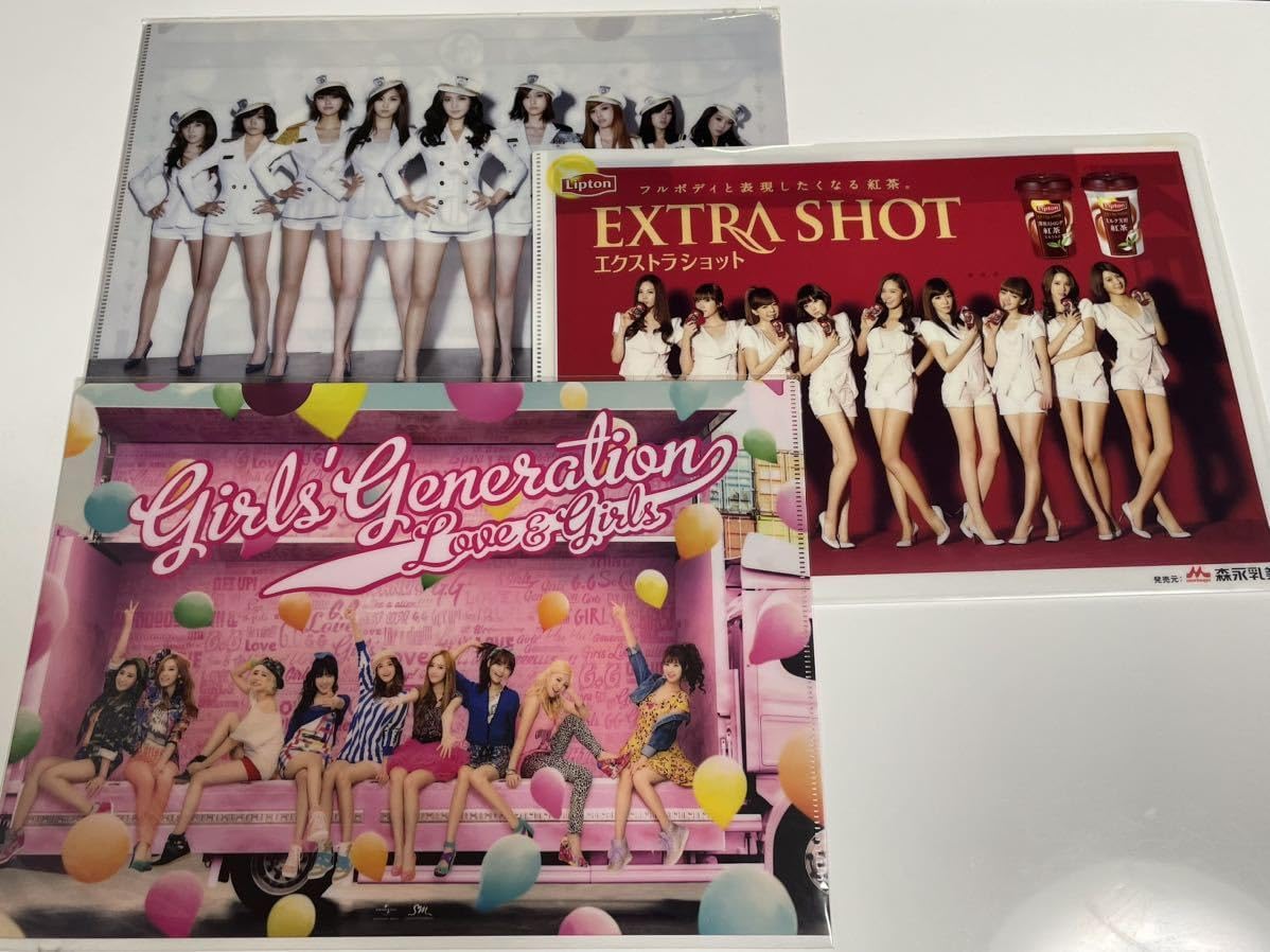 少女時代 クリアファイル 5枚セット テヨン ユナ ジェシカ