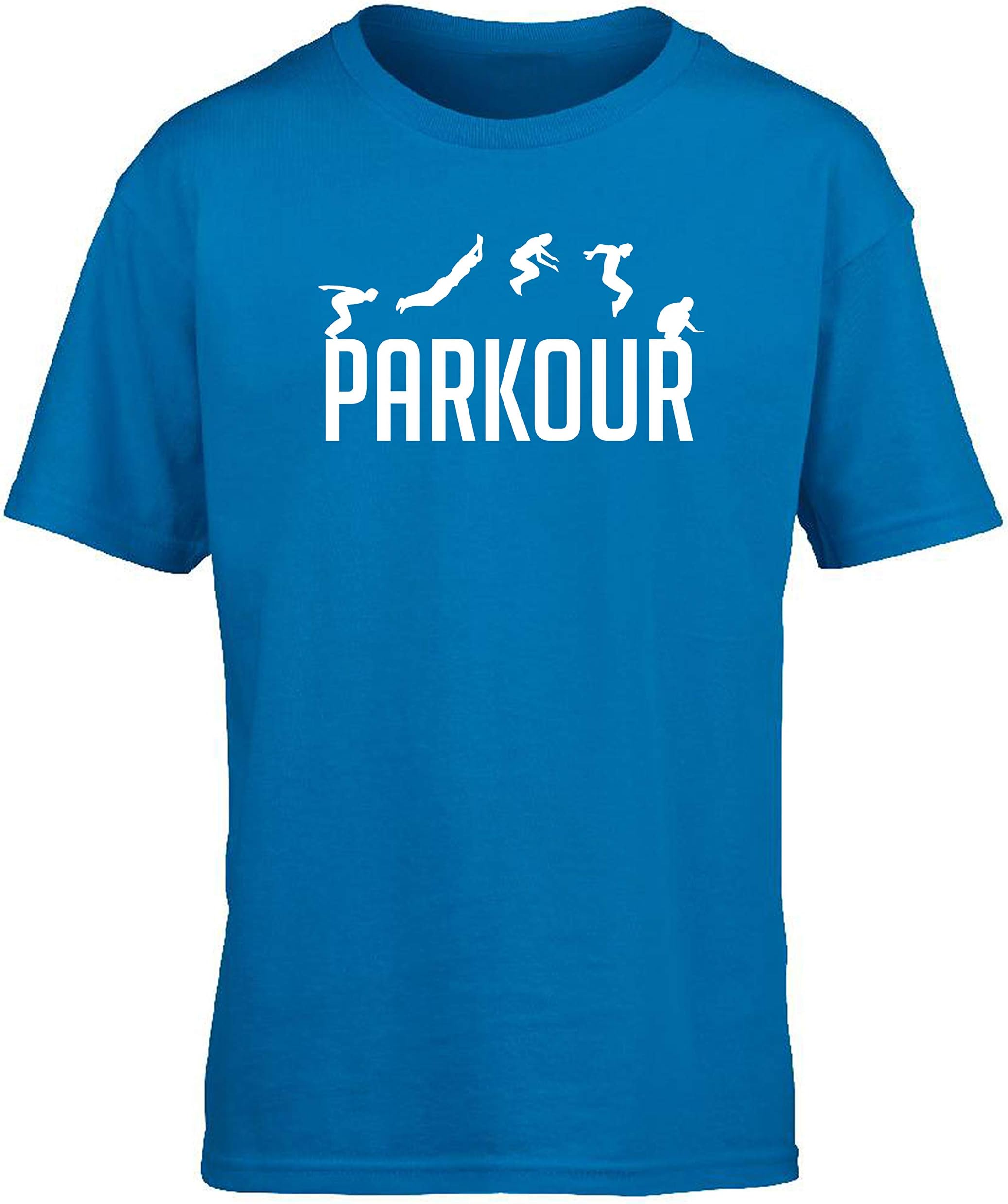 Hippowarehouse Parkour Kids Children's Short Sleeve t-Shirt