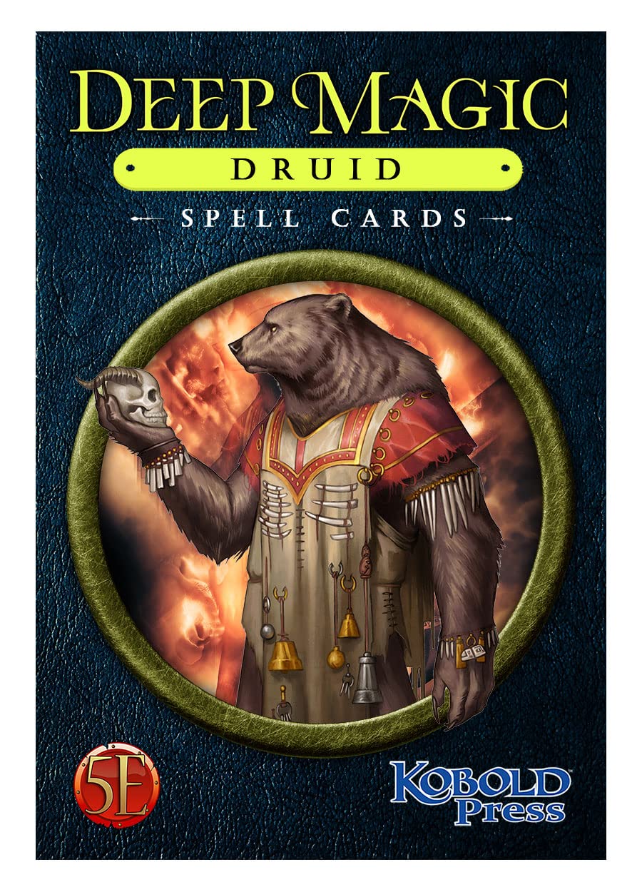 Paizo Deep Magic Spell Cards: Druid