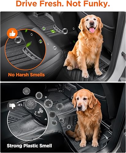 Miniatura 3 de Alfombrillas de piso para auto para Honda Civic 20222025, 2026 Sedán (No para Hatchback e Híbrido), Forros de Piso de TPE Antideslizantes para Todo