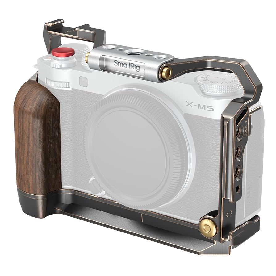 Amazon.com : SmallRig Retro Cage for FUJIFILM X-M5, Built-in