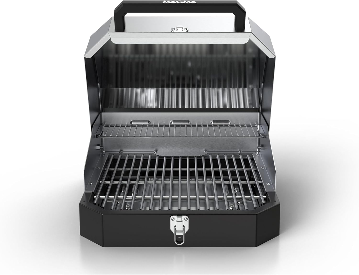 Magma Crossover Double Burner Firebox, Grill Top, Pizza Top and Plancha CO10-134, portable grill and cooking system for RV, camping, tailgating