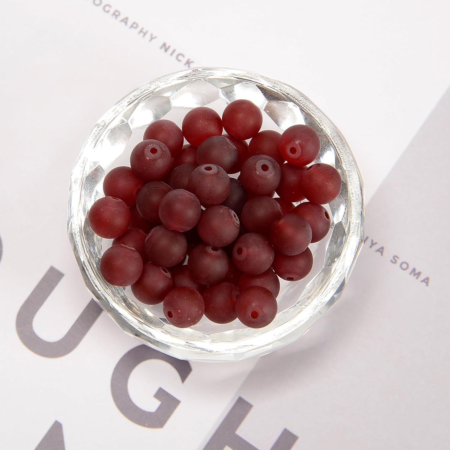 6mm 128pcs Natural Carnelian Matte Round Genuine Real Stone Gemstone DIY Beads for Jewelry Making - Image 4