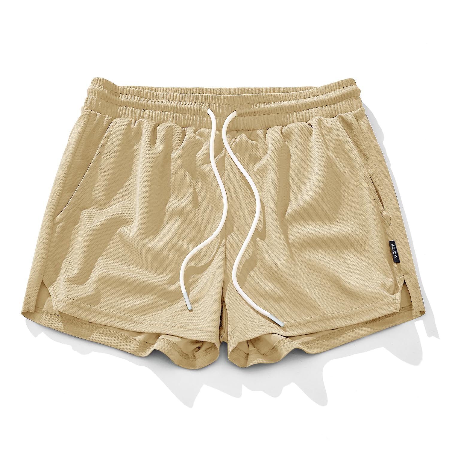 AIMPACT Mens Mesh Running Shorts 3 Inch Quick Dry Lightweight Gym Workout Athletic Shorts for Men with Pockets