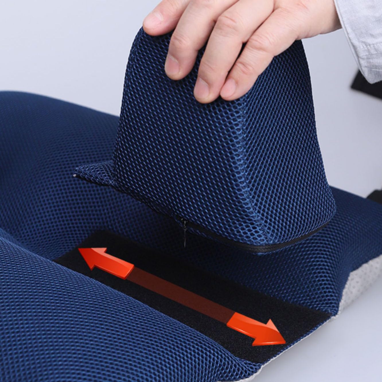 Respaldo y Soportes Laterales para Silla de Ruedas, con Fondo Antideslizante, Soporte Lateral para Protectores Laterales para Silla de Ruedas, cojín antiescaras para Silla de Ruedas, cojín de asient