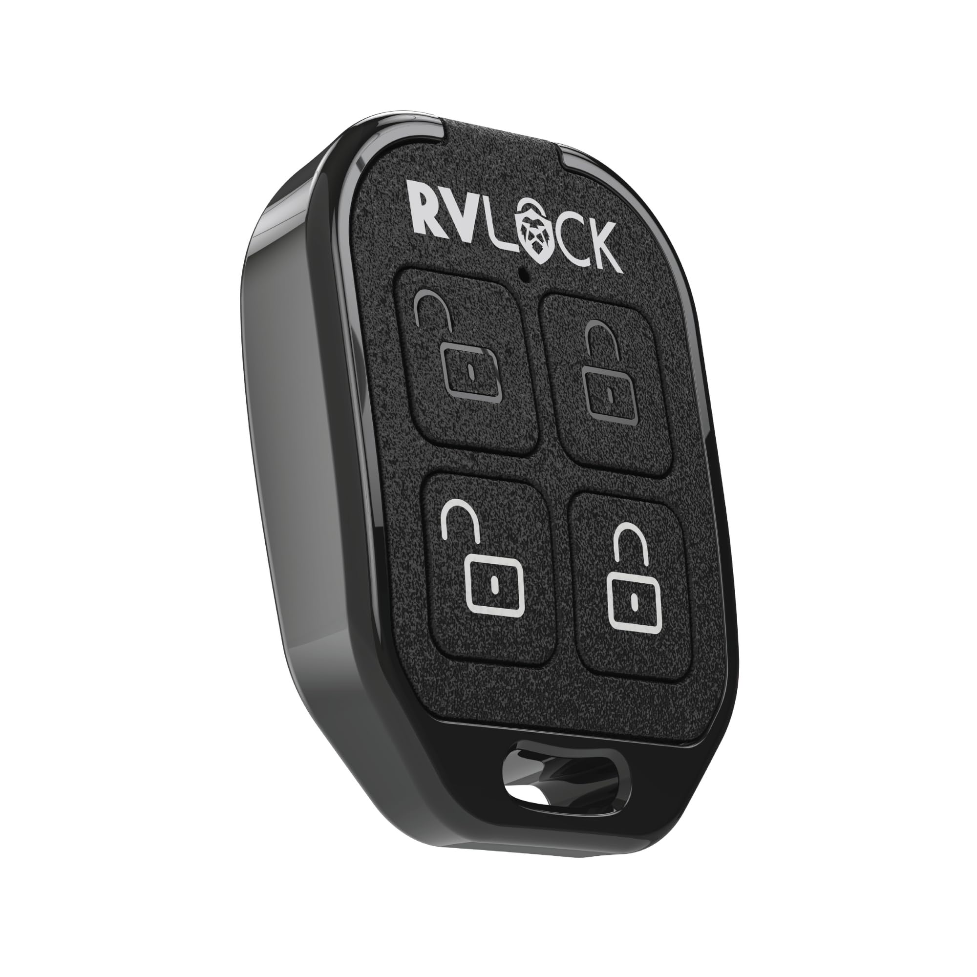 RV Remote 4-Button Key Fob for RVLock Keyless Handles, Wireless Fob Transmitter