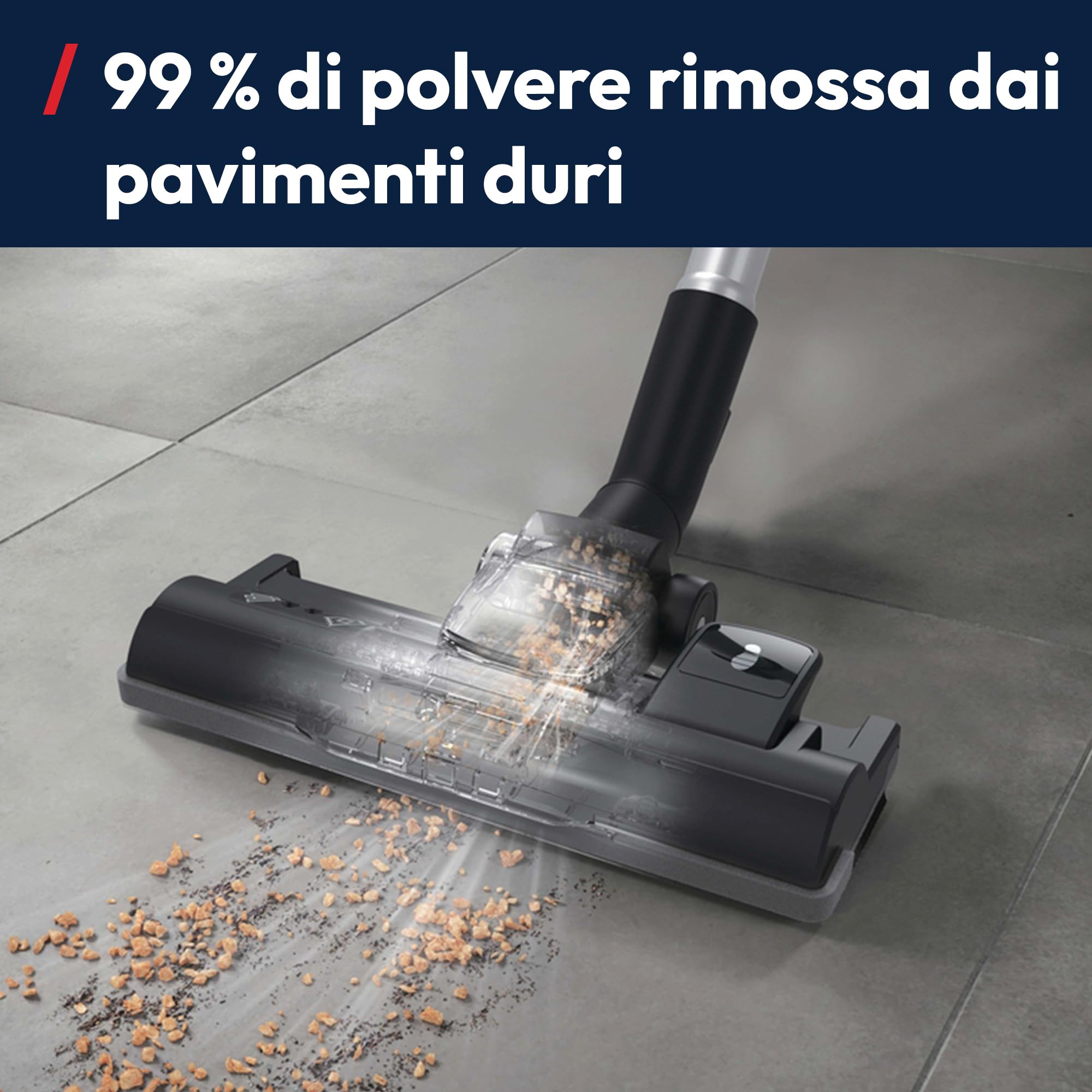 Hoover HP2 Aspirapolvere Compatto Senza Sacco, Potente e Leggero, per Tappeti e Pavimenti, Filtro EPA, Contenitore 2,5L, Accessori Integrati, Raggio 10 m, 850W [HP2Z10A]