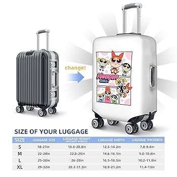 RE. ハッピーバッグ タオル＆アームカバー＆カーフレッシュナース＆カード Amazon.co.jp: 荷物カバー パワーパフガールズ スーツケース