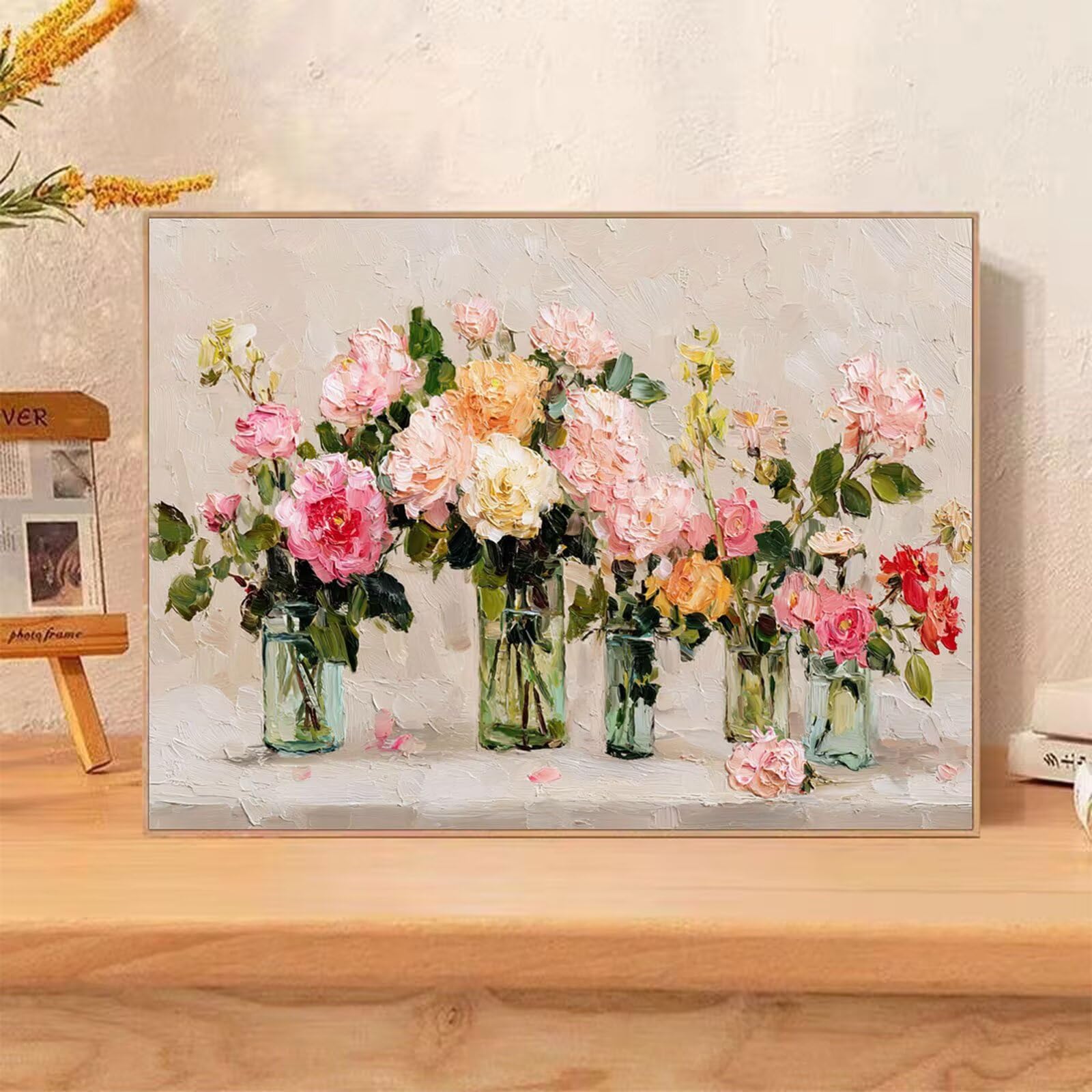 Kompletny zestaw do malowania diamentowego dla dorosłych, 5D diamentowa sztuka kryształowa sztuka, 60 x 90 cm DIY kryształowa mozaika z kryształem górskim na płótnie do dekoracji domu i relaksu