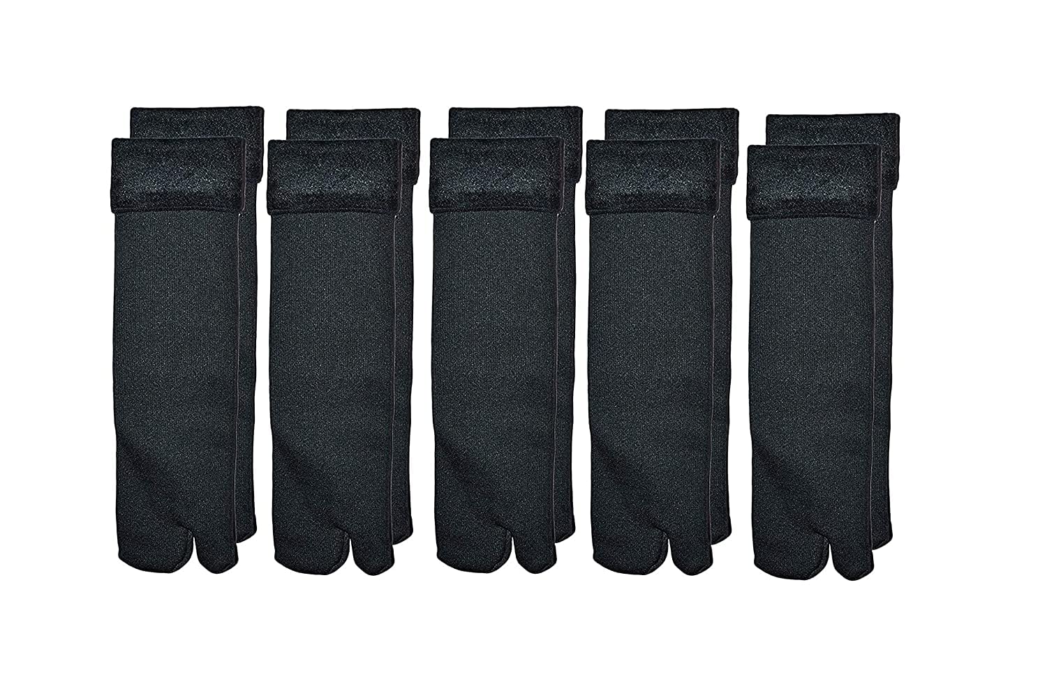 hivata Socks in Black Color (Pack of 5) Free Size Perfect Outlet Winter Woolen Fleece Fur | Ankle Length Thermal Thumb Socks,100% Warm Super Hot for Women | Velvet Pile Lined Socks For Women & Girls-picture-44