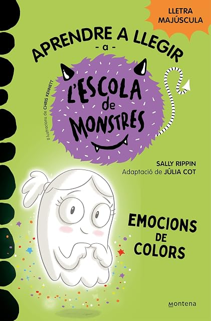 Portada de Aprendre a llegir a l’escola de monstres 8: Emocions de colors