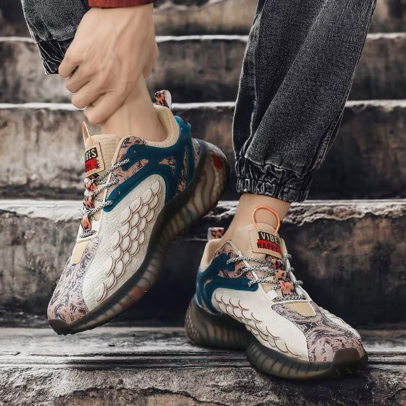 Men's Running Shoes Lightweight Walking Shoes Workout Sport Fashion Sneakers Shoes for Men 7