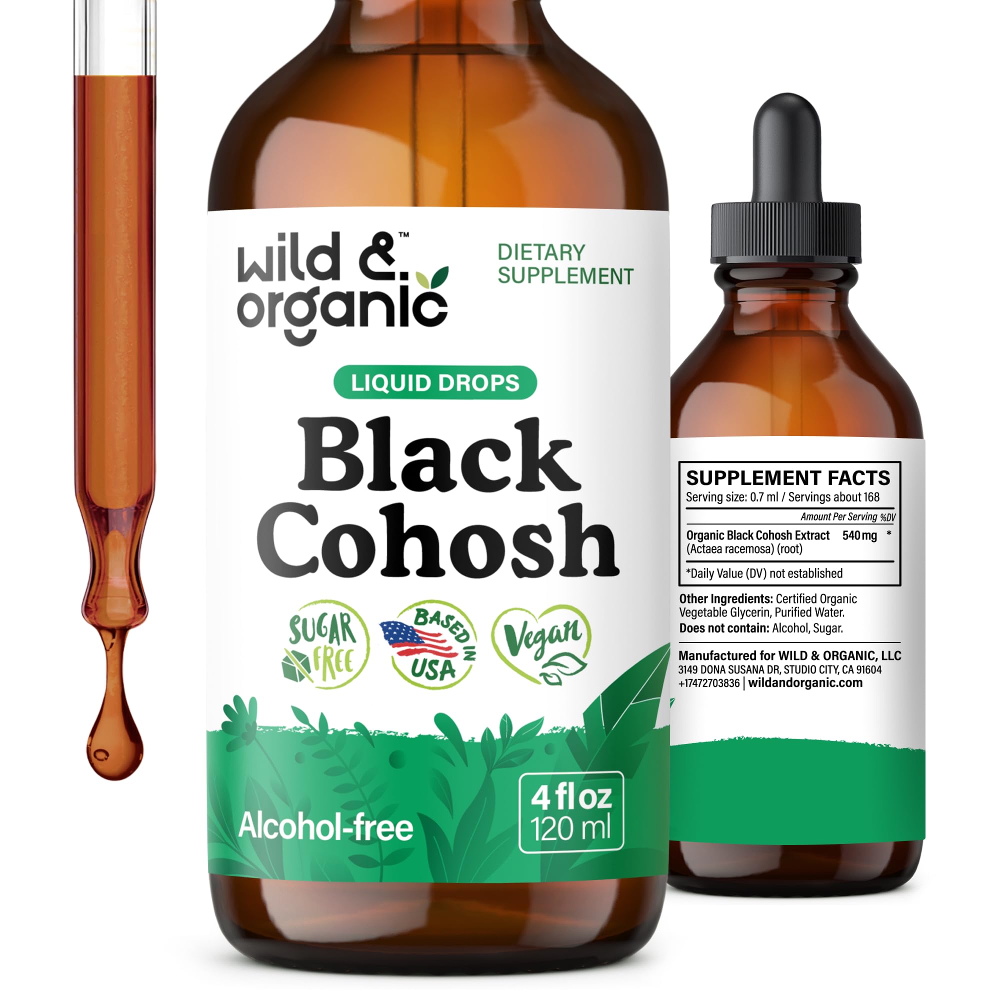 Wild & Organic Black Cohosh Tincture