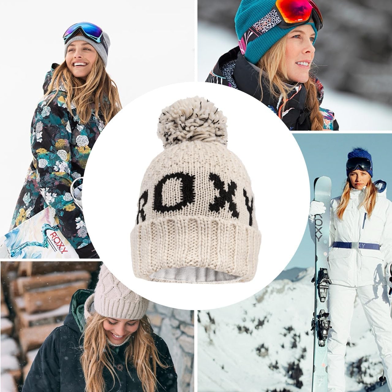 Roxy Women's Tonic Beanie - Stylish and Cozy Winter Hat - Premium Quality, Snug Fit, and Trendy Colors - Perfect for Outdoor Activities, One Size, Buttercream