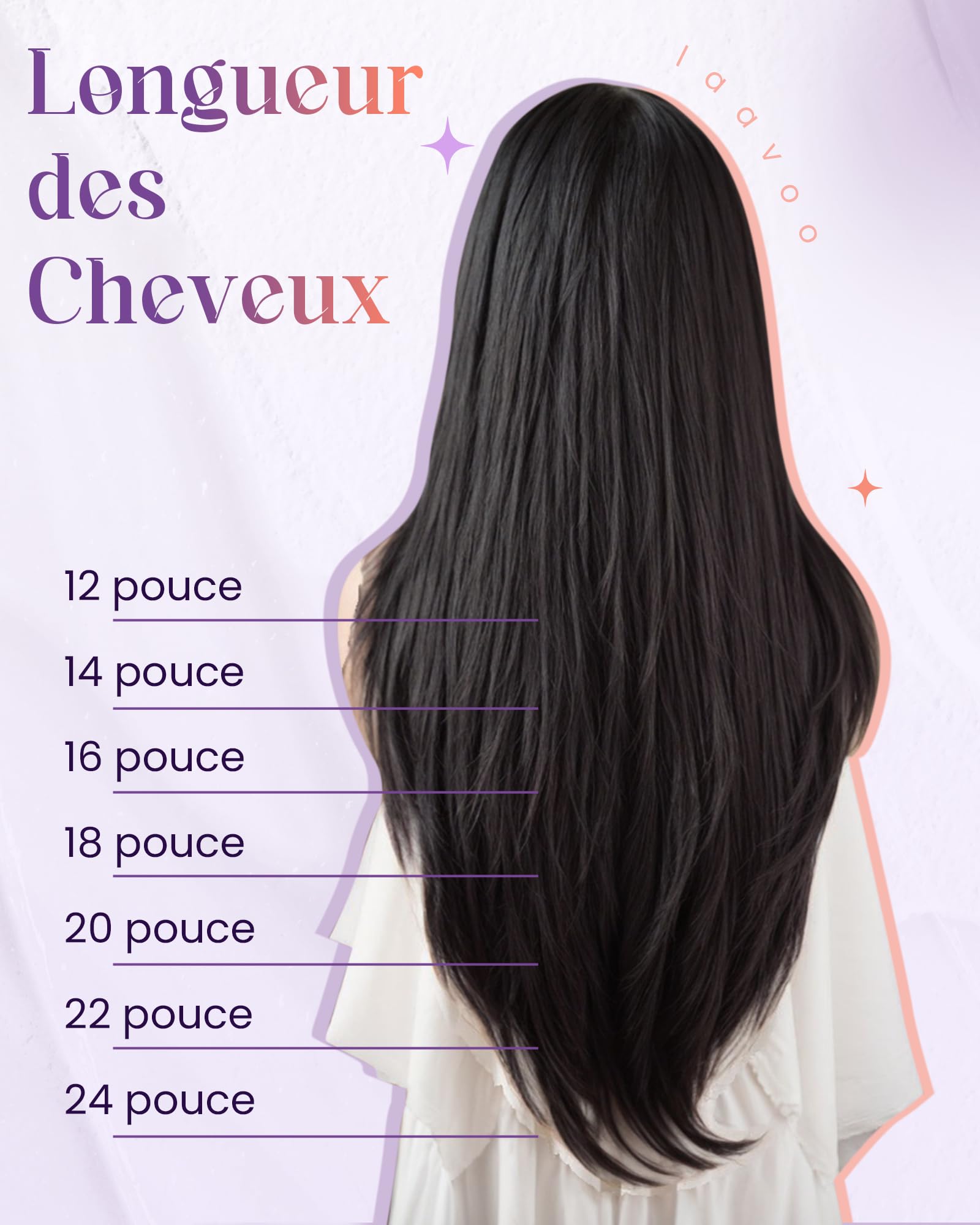 LaaVoo Tissage Naturel Cheveux Humains Balayage Marron Foncé 45cm 100g | Extension Cheveux Naturel Tissage Marron Foncé Blonde Ombre Adaptée aux Coiffures Ondulées et aux Rendez-Vous
