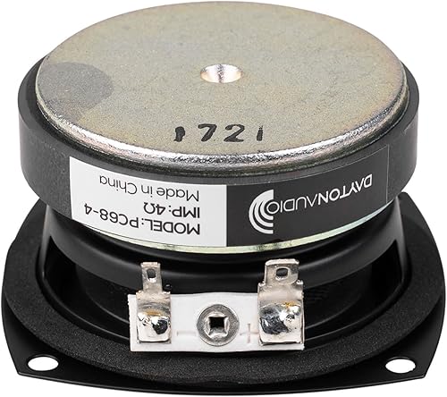 Miniatura 2 de Dayton Audio PC68-4 2-1/2" controlador de cono de polietileno de rango completo
